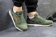 Кроссовки Reebok Сlassic темно зеленые 2423 Мелитополь