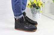 Кроссовки женские Lunar Force 1 черные 4360 Мелитополь