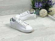 Кроссовки женские белые с зеленым Vans 4790 Мелитополь