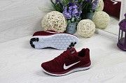 Кроссовки женские бордовые Free Run 4.0 4898 Мелитополь