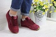 Кроссовки женские бордовые Classic 4263 Мелитополь