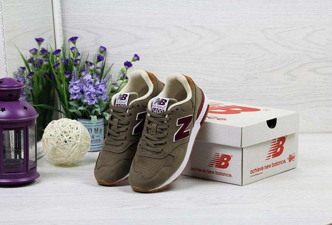 Кроссовки женские оливковые New Balance 1400 4456 Мелитополь - изображение 1
