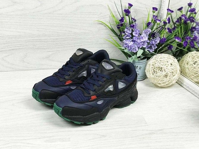 Кроссовки женские темно синие Raf Simons 4848 Мелитополь - изображение 1