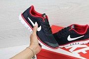 Кроссовки женские темно синие с красным Nike Free Run 3.0 5308 Мелитополь