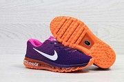 Кроссовки женские темно синие с розовым Air Max 2017 5467 Мелитополь