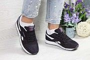 Кроссовки женские темно фиолетовые Reebok Classic 5200 Мелитополь
