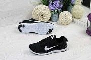 Кроссовки женские черно белые Free Run 4.0 4901 Мелитополь