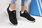 Кроссовки женские черно-белые Adidas Climacool W 5337 Мелитополь