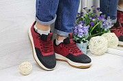Кроссовки женские черно-красные Nike Lunar Force LF-1 4523 Мелитополь