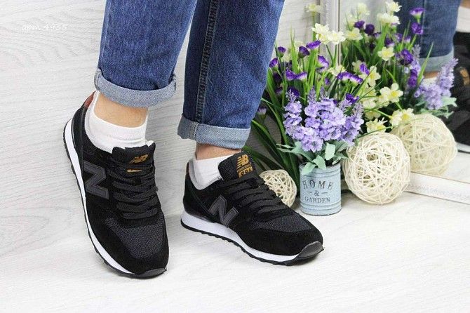 Кроссовки женские черные New Balance 996 4935 Мелитополь - изображение 1