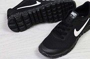 Кроссовки женские черные Nike Free Run 3.0 5307 Мелитополь