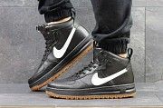 Кроссовки мужские Lunar Force 1 черно-белые 4352 Мелитополь