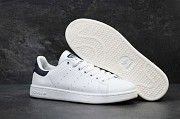 Кроссовки мужские белые с темно синим Adidas Stan Smith 5881 Мелитополь