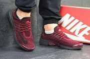 Кроссовки мужские бордовые Nike Air Presto 4896 Мелитополь