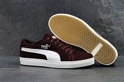 Кроссовки мужские бордовые Suede 5287 Мелитополь