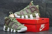 Кроссовки мужские зеленые Nike Air More Uptempo 96 5694 Мелитополь