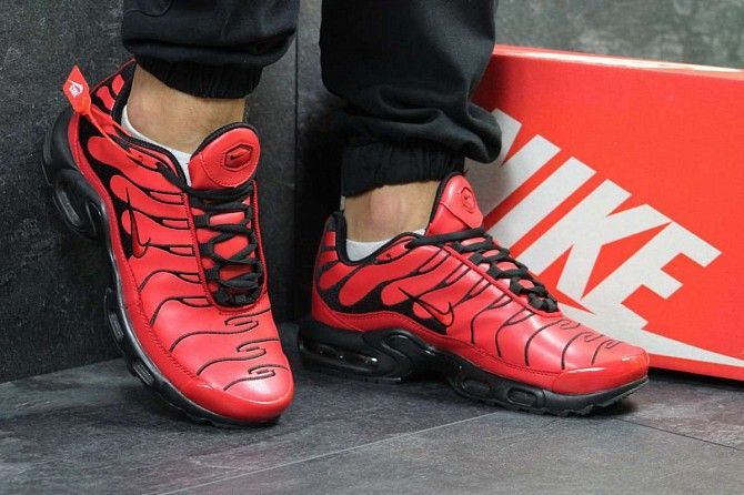 Кроссовки мужские красные Nike Air Max Tn 5925 Мелитополь - изображение 1