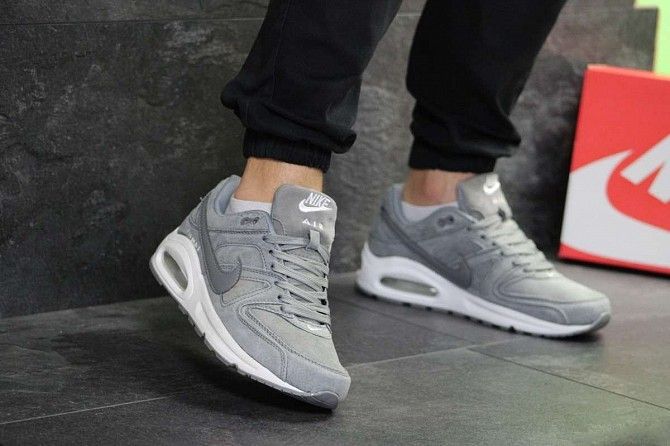 Кроссовки мужские серые Air Max 7213 Мелитополь - изображение 1