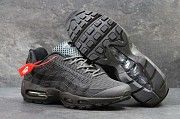 Кроссовки мужские серые с черным Nike Air Max 95 5643 Мелитополь