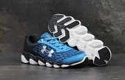 Кроссовки мужские синие с белым Under Armour Spain 4728 Мелитополь