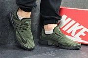 Кроссовки мужские темно зеленые Air Presto 4891 Мелитополь