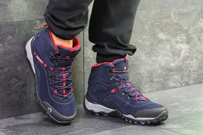 Кроссовки мужские темно синие Merrell 6461 Мелитополь - изображение 1