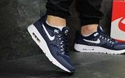Кроссовки мужские темно синие Nike Air Max 1 Flyknit 5290 Мелитополь