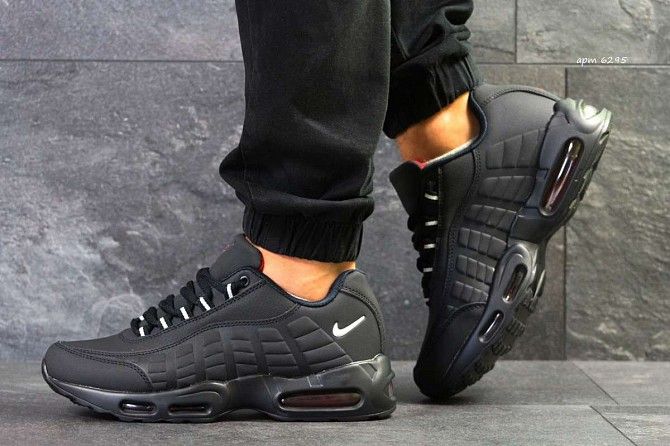 Кроссовки мужские темно синие Nike Air Max 95 РП-6295 Мелитополь - изображение 1