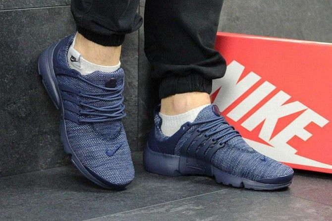 Кроссовки мужские темно синие Air Presto 4560 Мелитополь - изображение 1