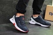Кроссовки мужские темно синие с белым Reebok dmx max 7130 Мелитополь
