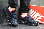 Кроссовки мужские темно синие с красным Air Max Tn 5082 Мелитополь