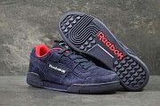 Кроссовки мужские темно синие с красным Reebok 5964 Мелитополь