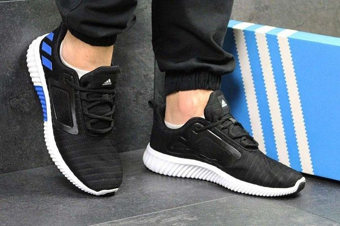 Кроссовки мужские черно-белые Climacool M 5327 Мелитополь - изображение 1