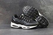Кроссовки мужские черно-белые Nike 95 4792 Мелитополь