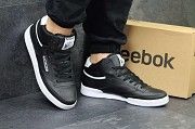 Кроссовки мужские черно-белые Reebok 4505 Мелитополь