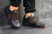 Кроссовки мужские черно-оранжевые Under Armour 6078 Мелитополь
