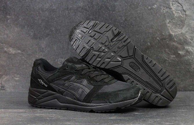 Кроссовки мужские черные Asics Gel-Lique 4818 Мелитополь - изображение 1
