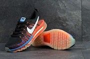 Кроссовки мужские черные с оранжевым Nike Air Max 2017 4338 Мелитополь