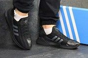 Кроссовки мужские черные с серым Climacool 4960 Мелитополь