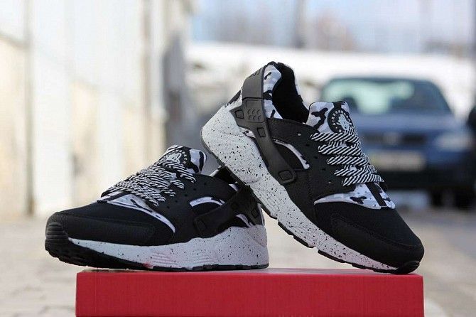 Кроссовки Huarache хаки 1762 Мелитополь - изображение 1