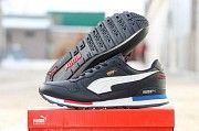 Кроссовки Puma RX727 черные с белым 1565 Мелитополь