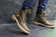 Мужские ботинки зимние коричневые Timberland 6948 Мелитополь