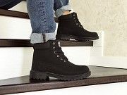 Мужские зимние ботинки черные Timberland 8548 Мелитополь