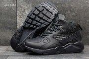 Мужские зимние кроссовки Huarache темно синие 3614 Мелитополь