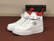 Мужские зимние кроссовки белые Air Force 8591 Мелитополь