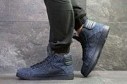 Мужские зимние кроссовки темно синие Jordan 6569 Мелитополь