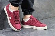 Мужские кеды Converse All Star бордовые 3939 Мелитополь