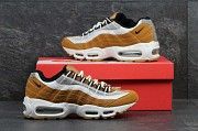 Мужские кроссовки Nike 95 рыжие 3181 Мелитополь