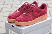 Мужские кроссовки Nike Air Force бордовые 2833 Мелитополь