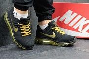 Мужские кроссовки Nike Air Max 2017 черные с желтым 3936 Мелитополь